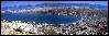 2004-03 < 2. Platz - Schönste Panorama-Photo > SEGELNGST  > Otok Pag und  im Hintergrund Velibitgebirge