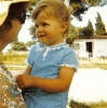 1971 - Premantura mit Töchterchen Eva 2