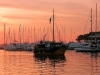 Istrien: VRSAR > Abendstimmung im Hafen