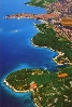 POREC > Riviera - südlicher Teil > Luftaufnahme