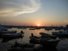 Istrien : FAZANA > Abendstimmung am Hafen