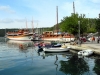 Dalmatien: SKRADIN > Boote im Hafen