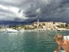 Istrien: VRSAR > Ein Gewitter zieht auf