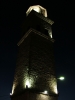 Istrien: PREMANTURA > Glockenturm bei Nacht