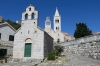 Dalmatien: INSEL LASTOVO > Ort Lastovo > Kirchenpanorama